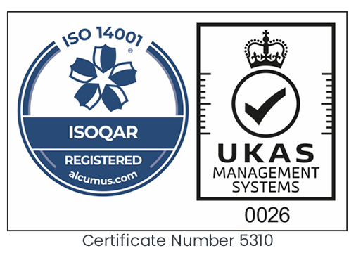 Logo for ISO 14001