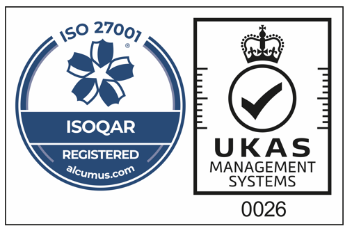 Logo for ISO 27001